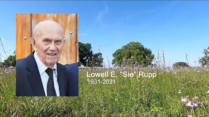 Lowell E. Sie" Rupp Memorial