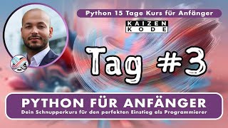 Python Tutorial Deutsch: Dein Python Grundlagen Kurs | Arithmetische Operatoren | Tag 3