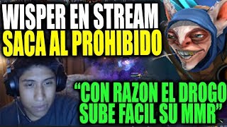 ¡SORPRENDENTE! WISPER PRENDE STREAM Y SACA AL PROHIBIDO MEEPO - DOTAPARTY