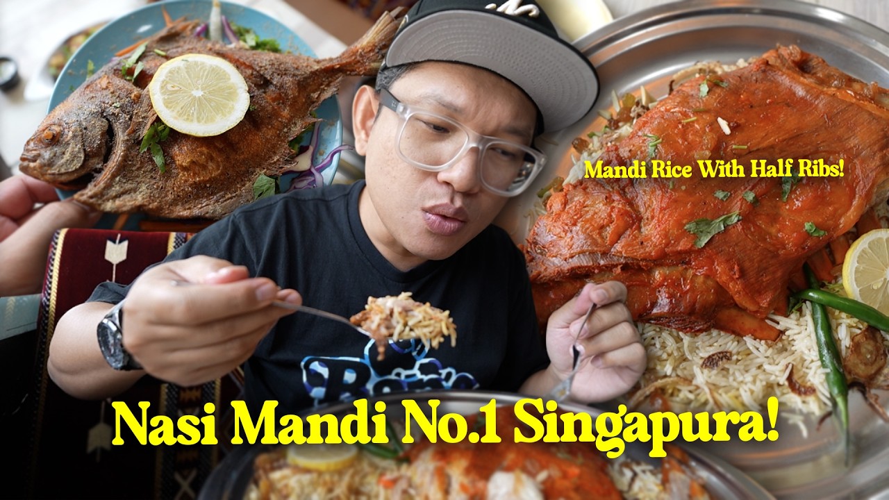 Nasi Mandi Air Tangan Anak Mekah Di Tampines, Singapura!