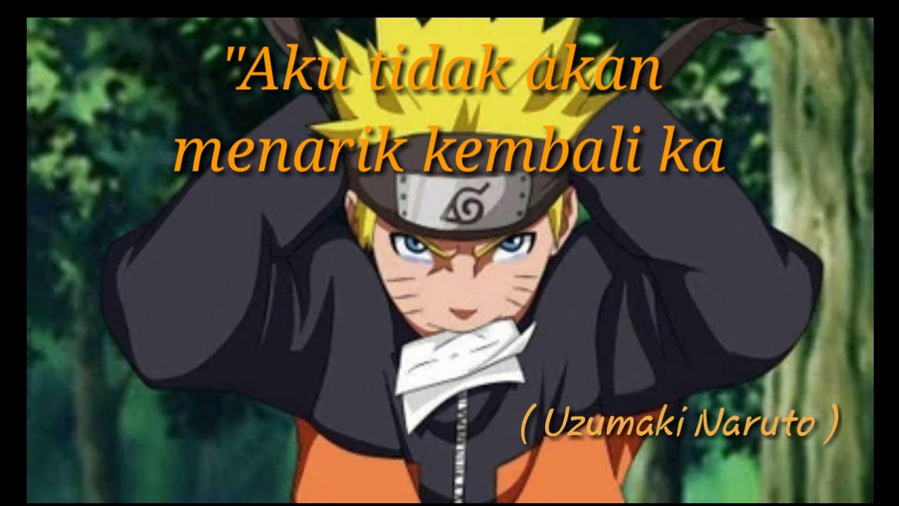  Kata Kata  Bijak  Di Anime  Naruto  YouTube