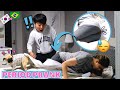 لقد حصلت على دورتي الشهرية أمام صديقي الكوري 