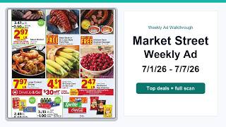Market Street Weekly Ad (7/1/26 - 7/7/26) Top 10 Deals