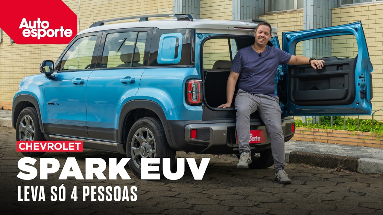 CHEVROLET SPARK EUV: o que é bom e o que precisa melhorar no SUV elétrico de R$ 170 mil