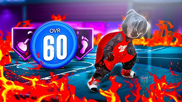 I Took a 60 OVR POST SCORER to the 1v1 STAGE in NBA 2K22 - THIS OP POST SCORER BUILD got me BANNED!