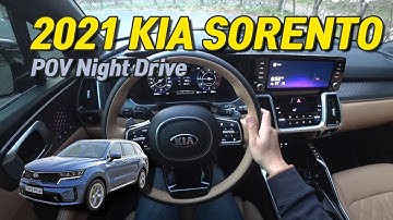 2021 KIA SORENTO POV Night Drive (2021 기아 쏘렌토 1인칭 시점 나이트 드라이브)