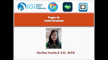 Tugas 2b Coding: Instal Brackets