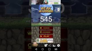 guerreiro fraco test screenshot 2