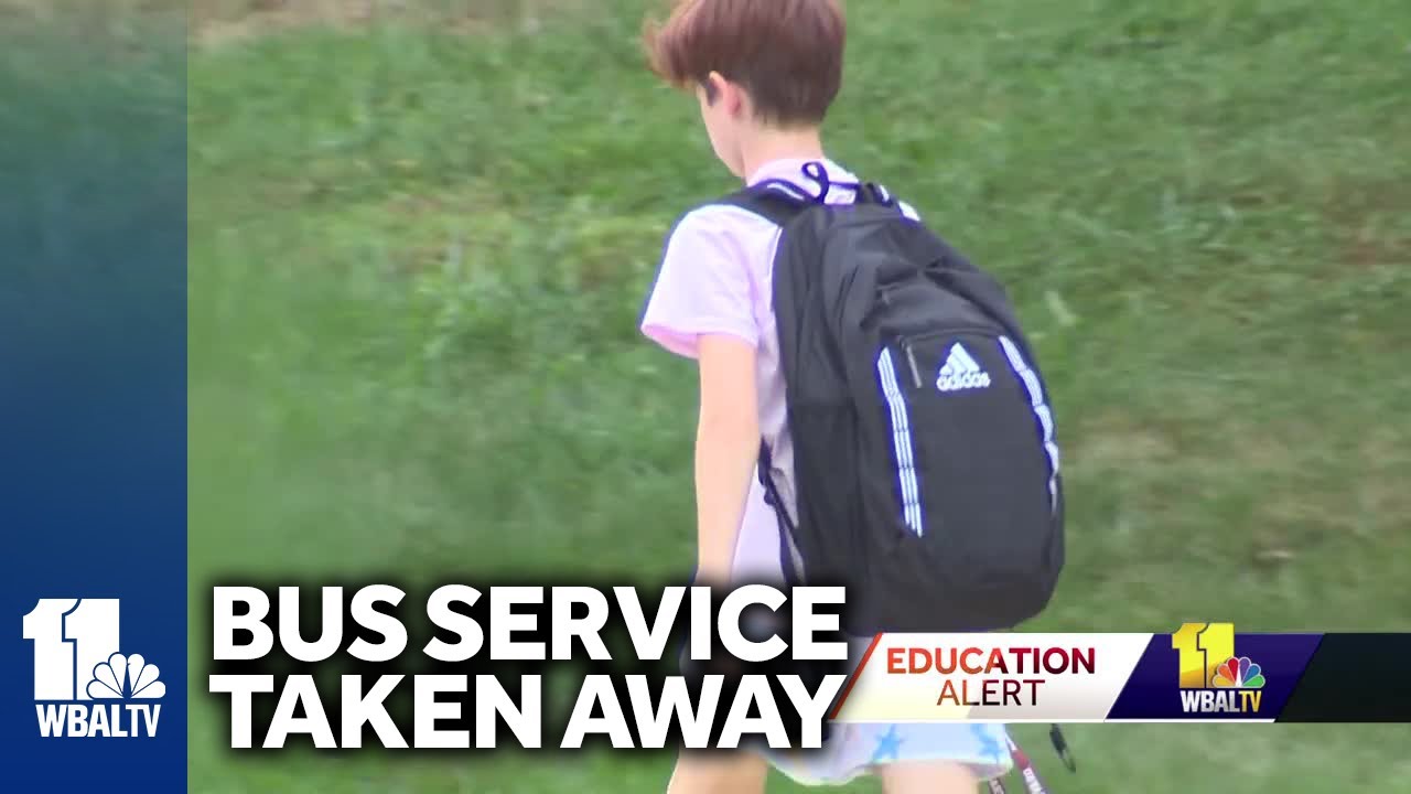 Howard County parents upset over school bus changes - YouTube