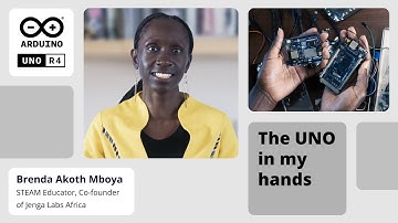 Arduino UNO R4 Meets the Stars: Brenda Mboya