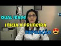 Primeira Depilação com Quantos Anos posso Fazer ?