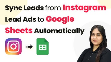 How to Sync Leads from Instagram Lead Ads to Google Sheets Automatically