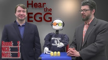 IROS 2018 - Hear the Egg — Demonstrating Robotic Interactive Auditory Perception