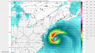 Hermine What to Expect GFS Model Analysis Tide Forecast 09042016