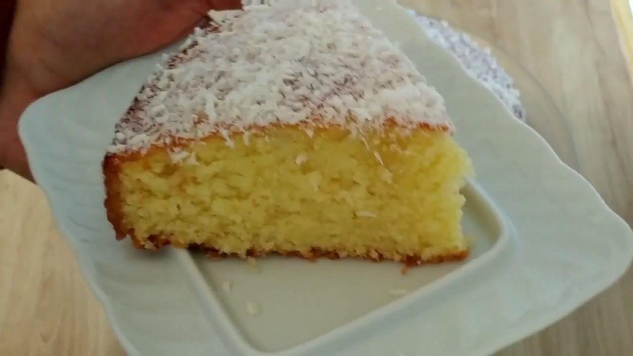 Comment faire un gâteau moelleux  fondant au lait de coco