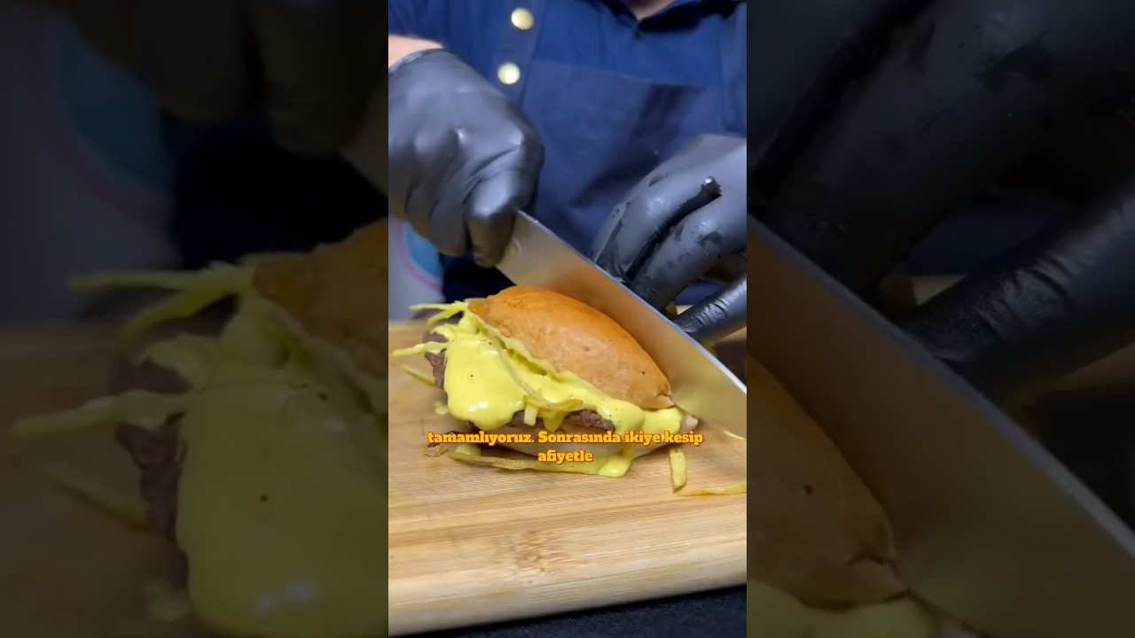 30 SANİYEDE PRATİK BURGER TARİFİ