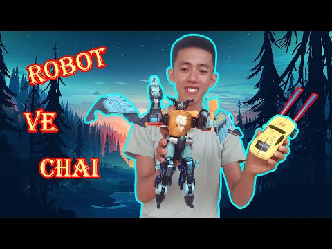 RoBot Ve Chai 1K Khác Gì Với RoBot Xịn Xò 1 Triệu Của Con Nhà Giàu || Anh Công Nguyên