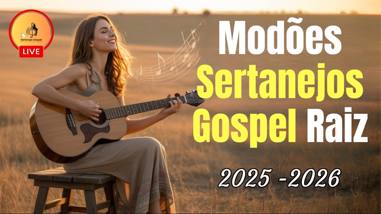 Top 100 Louvores Que Tocam o Céu, Sertanejo Gospel 2026, As Mais Tocadas, Louvor Para Orar, Ao Vivo