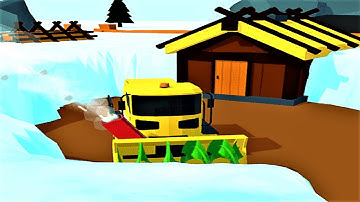 ❄️ Clean Snow 3D ❄️ GAMEPLAY Levels 1-6 (Android, iOS)