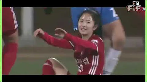 Lee Min-a Hot Korean Player in football (+18) 2019 | Lee Mina Special clips (Korean player)