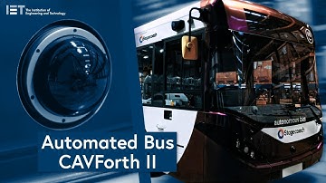 UK government backing helps launch world first self-driving bus  |  CAVForth2