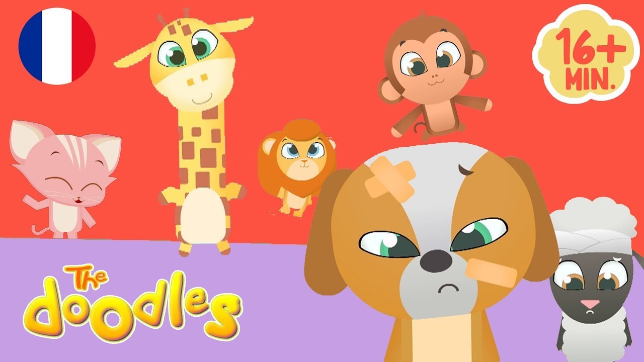 Cinq Petite Singes + 13 minutes de Comptines et Chansons Pour Bébés