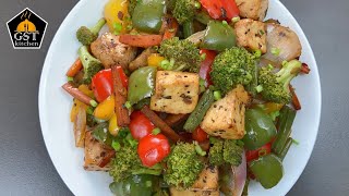 Healthy Vegetable Stir Fry | Weight Loss Recipe | Quick & Easy Dinner Recipe screenshot 1