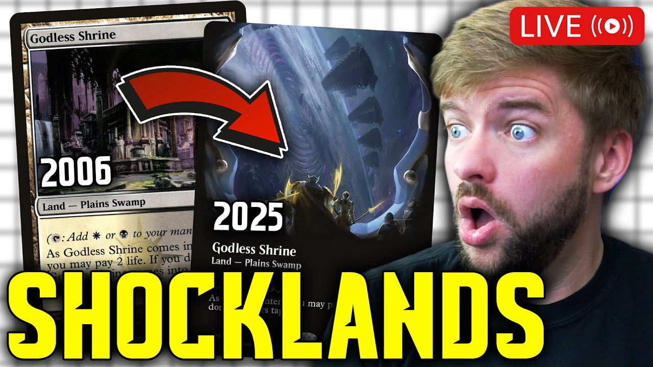 🔴How Low Will Shockland Prices Go? [SHOCKLANDS ULTIMATE GUIDE] - MTG Live Stream