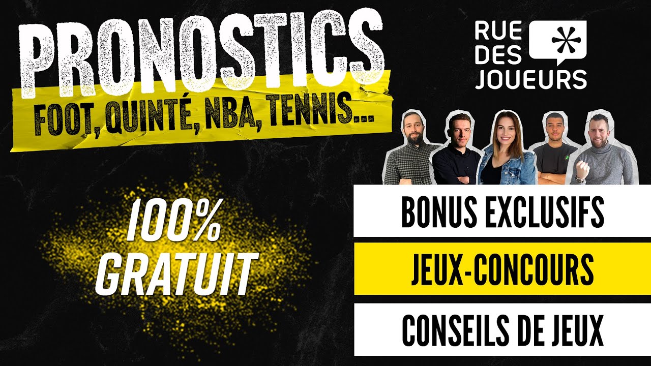 Pronostic foot gratuit, conseils paris sportifs... Bienvenue sur notre
