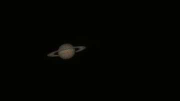 Saturn ring through 8" Dobsonian telescope