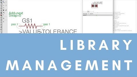 EagleCAD Library Management