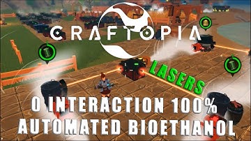 How To Automate Bioethanol 100% 0 Interaction | CRAFT CONNECTER  | Craftopia ep 5