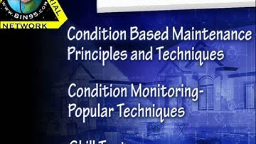 Condition Based Maintenance Training