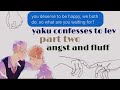 yaku apologizes and confesses to lev || yakulev (part 2/2)