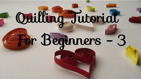 Basic Quilling Shapes Tutorial Part 3 For Beginners || Quilling Paper Craft Ideas By ABz Creativehut