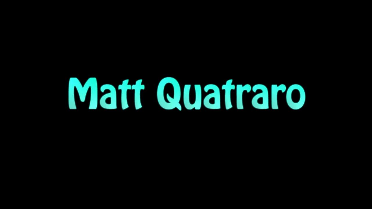 Learn How To Pronounce Matt Quatraro YouTube