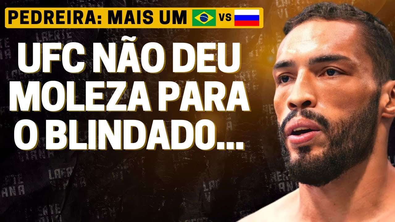 LUTA DURA: BRUNO BLINDADO ENCARA RUSSO INVICTO E NOCAUTEADOR NO MESMO CARD  QUE CHARLES DO BRONX #UFC 