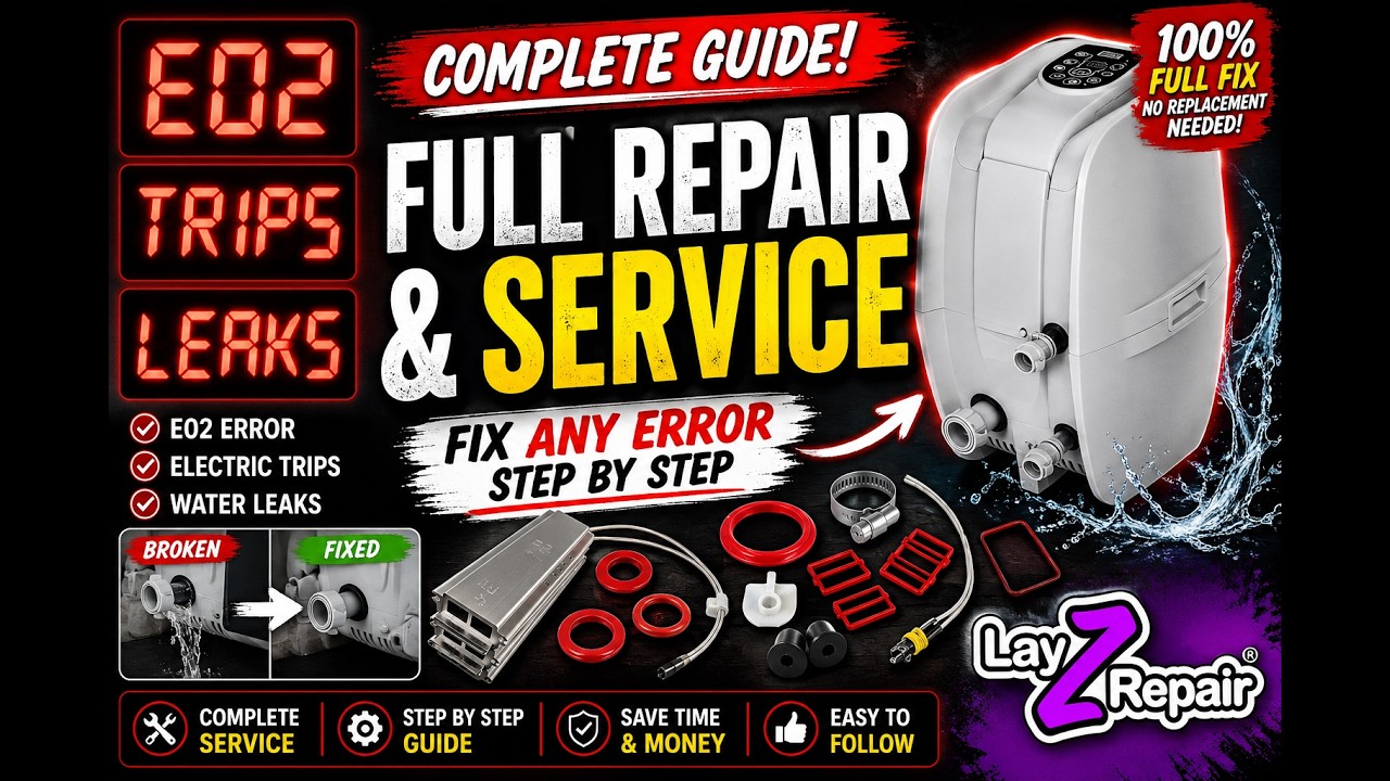 Lay-Z-Spa E02 Fix 🔧 Full Repair & Service Guide | Fix Trips