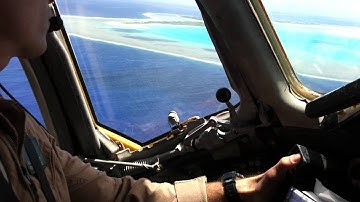 Wake Island - Flying Around Wake Island Atoll at 1000 feet.