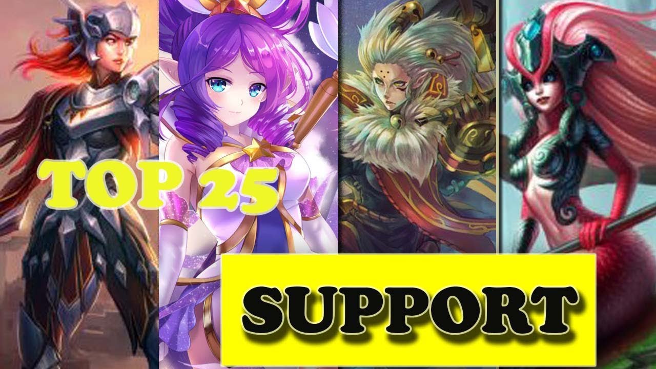 Top 25 Support Champions 2 | LoL Epic Supports Montage 2017 ( League of Legends )