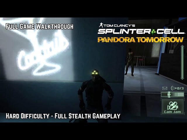 Tom Clancy's Splinter Cell - Pandora Tomorrow [PC] walkthrough