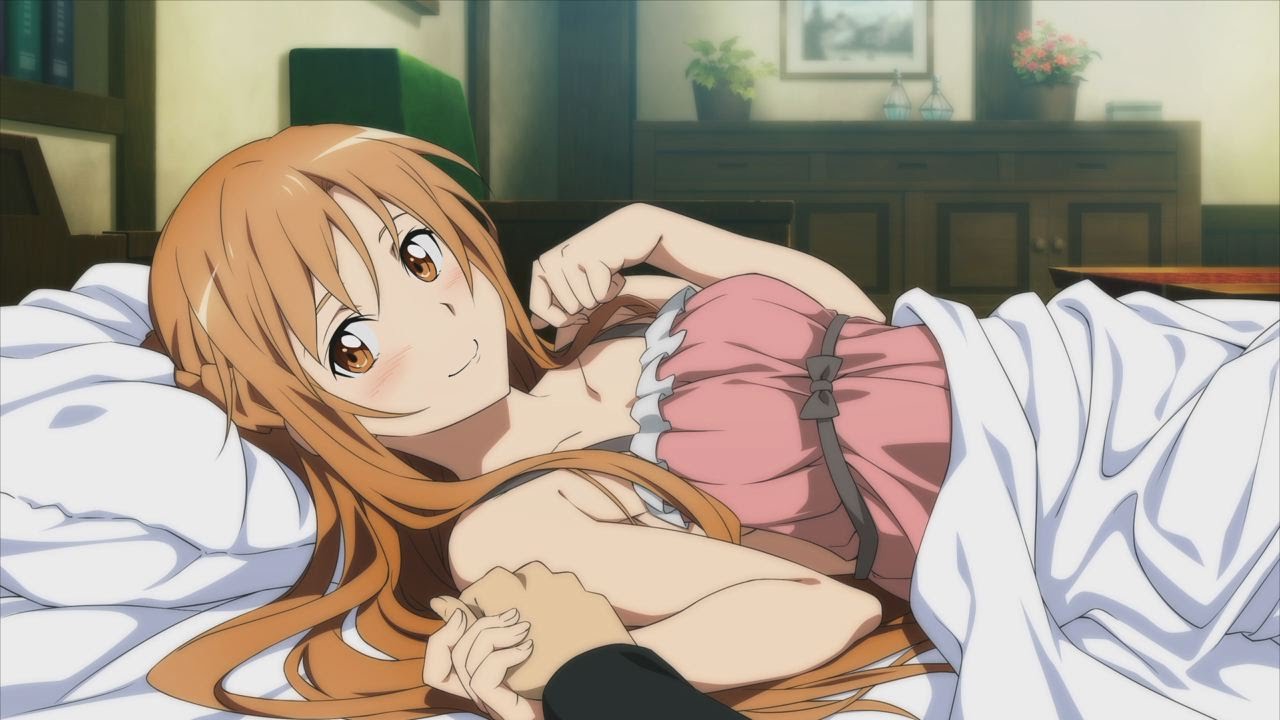 SAO Re-HF-(PS4) アスナ 添い寝シーン② ソードアート・オンライン Re