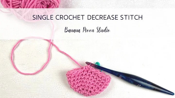 Single Crochet Decrease Stitch