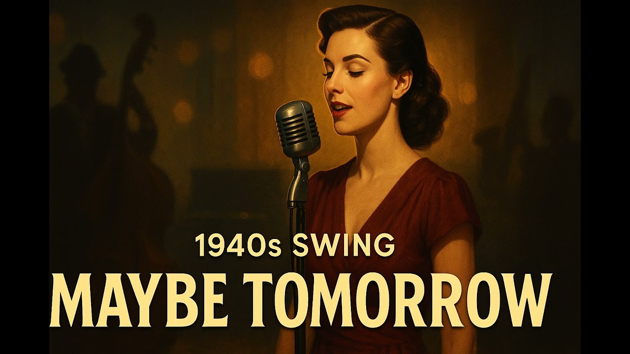 Big Band Swing Music - “Maybe Tomorrow” – 1940s Style Jazz Swing Song (Female Vocal) 🎶