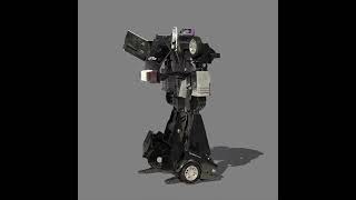 Transformers: Barricade  (360 Cgi Character View) #Transformers #Barricade