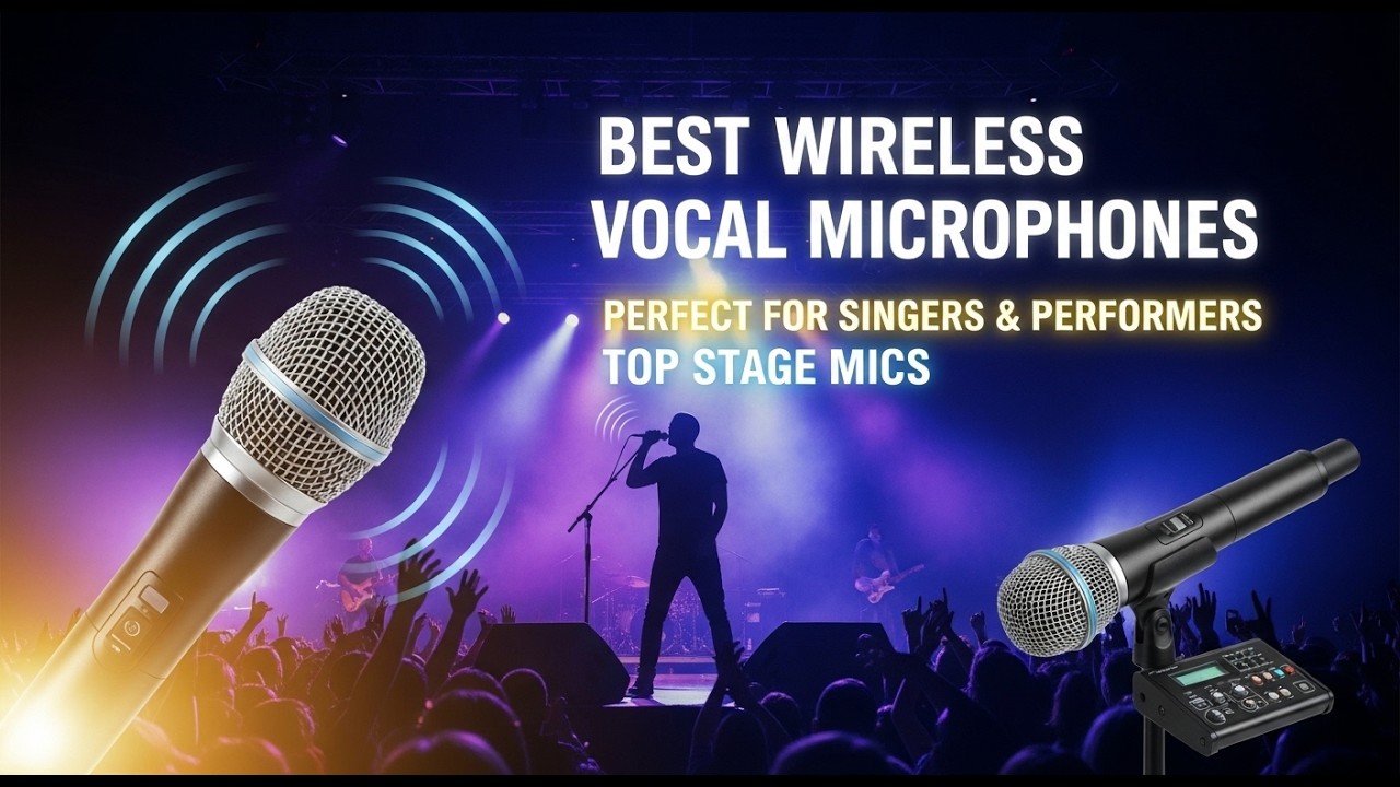 TOP 5 Best Vocal Wireless Microphone 2026 | Vocal Wireless Microphone! You Won'T Believe The Sound