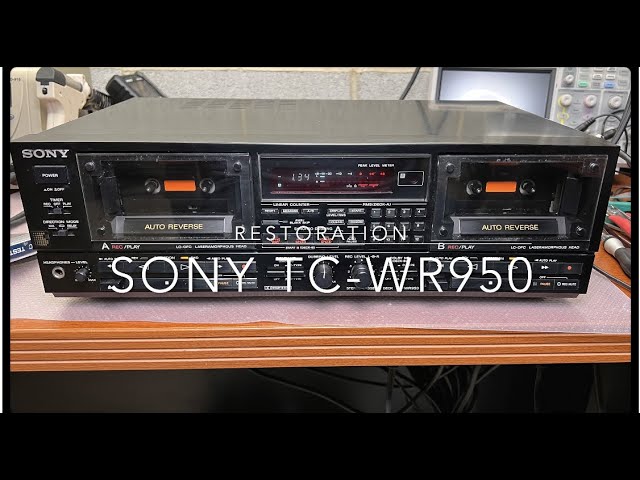 Part 1 - Sony TC-WR950 Restoration 4K - YouTube