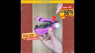 Mesin Jahit Tangan Manual Mini, Solusi Jahit Darurat di Mana Saja #solusi #jahitan