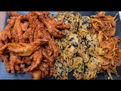 매운 통닭발 오돌뼈 주먹밥에 맥주한잔 목포 화로닭발