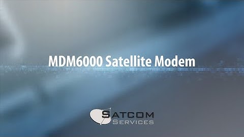 Newtec Satellite Modem MDM6000